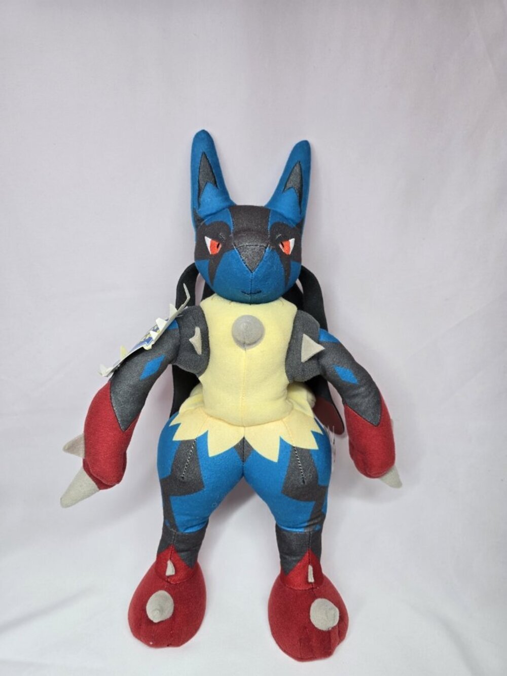 Pokemon Mega Lucario Plush 16” Electronic Talking Action Figure 2015 Tomy/Tested
